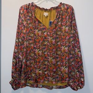 Floral Bohemian Blouse